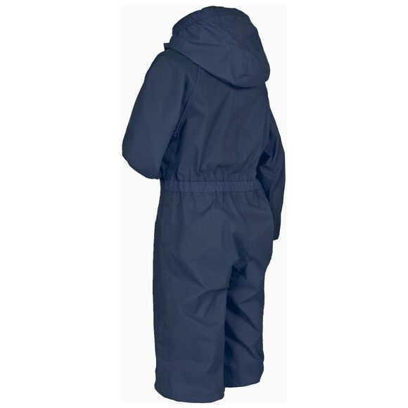 Trespass Little Kids Unisex Dripdrop Padded Waterproof Rain Suit / Navy Blue - Picture 2 of 5